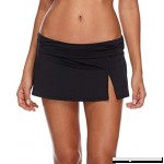 Skye Women's Kona Skirted Bikini Bottom Swimsuit So Soft Black B07J343NZH